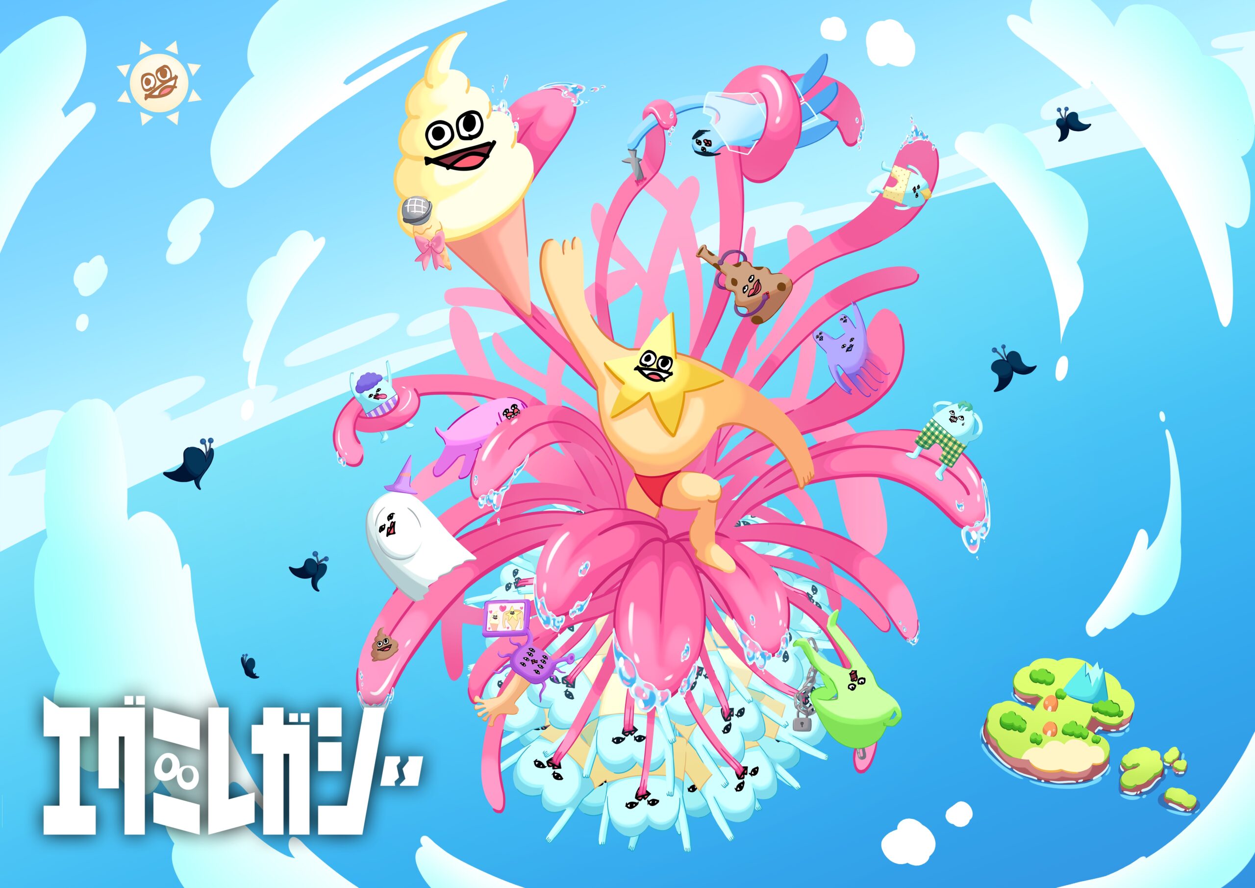 81プロデュース社との共同プロジェクトで人気声優・江口拓也氏が描いた